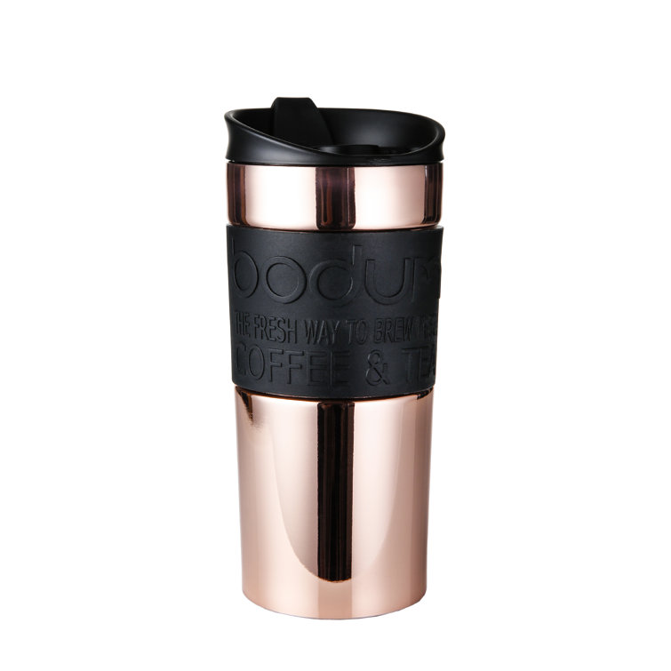 Bodum 12 oz Stainless Steel Travel Mug & Reviews Wayfair